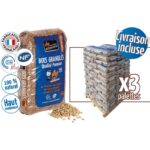 03 HOUTKORREL PALLETS – 3x216 ZAKKEN VAN 15 KG