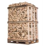 Brandhout - 25 cm - Gemengd hardhout - Pellet 2 m3 - 3,3 kubieke meter