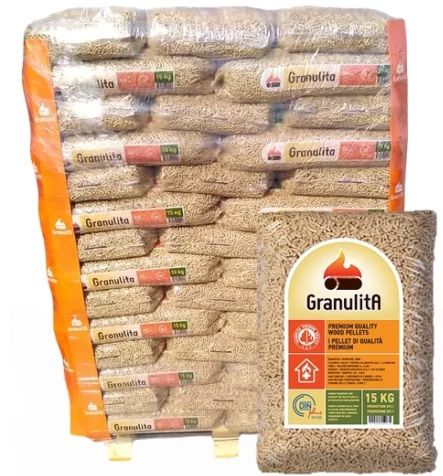 Granulita naaldhoutpellets EN+a1/DINplus, zak 15kg afgehaald - Image 4